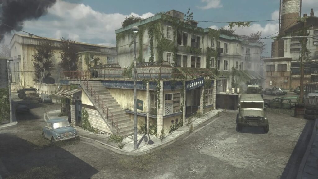 Klasyczna mapa w miasteczku w Call of Duty: Modern Warfare 3