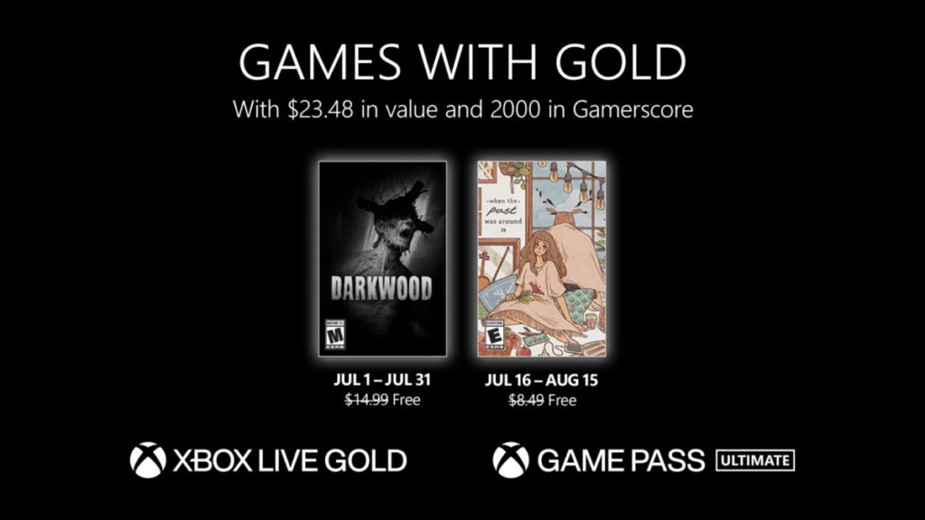 Xbox Live Games with Gold, lipiec 2023