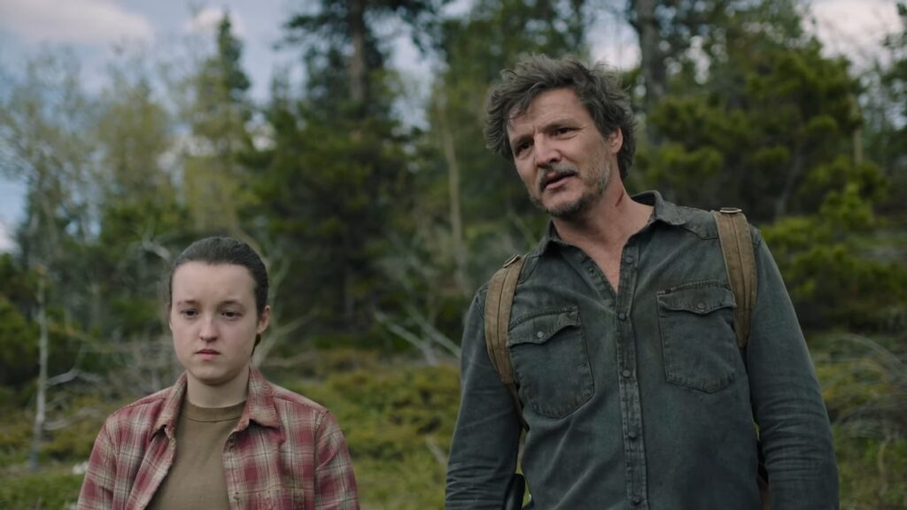 Pedro Pascal i Bella Ramsey w The Last of Us