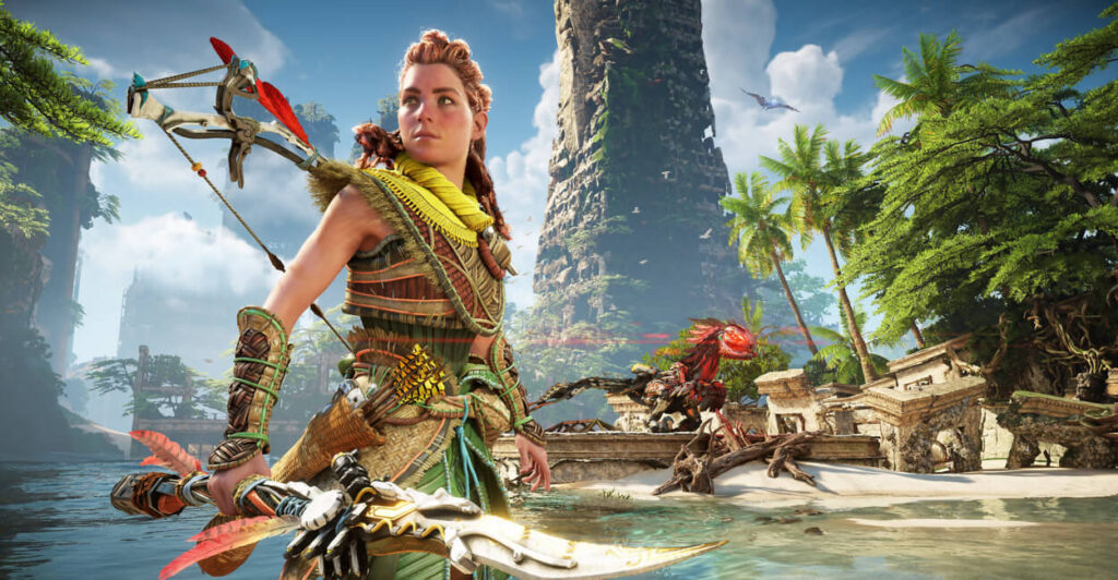 Aloy w Horizon Forbidden West