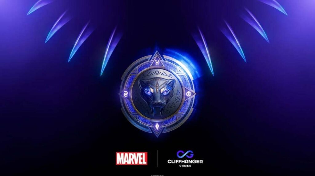 Logo gry Black Panther