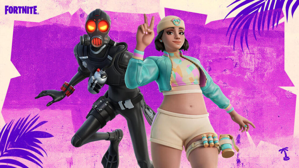 Skórki do postaci na Fortnite Summer Escape