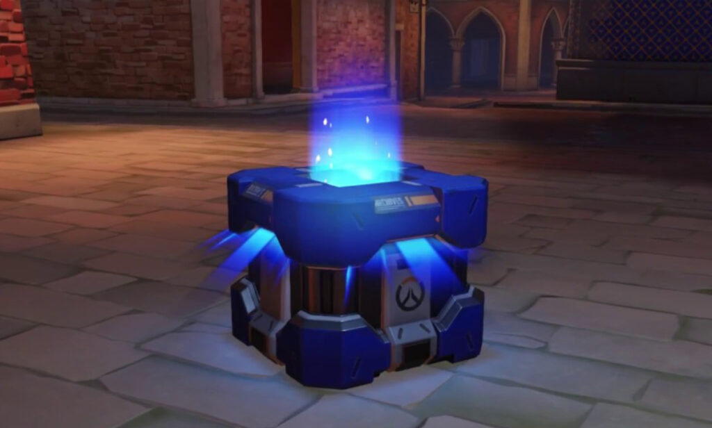 Skrzynka z nagrodami z gry Overwatch
