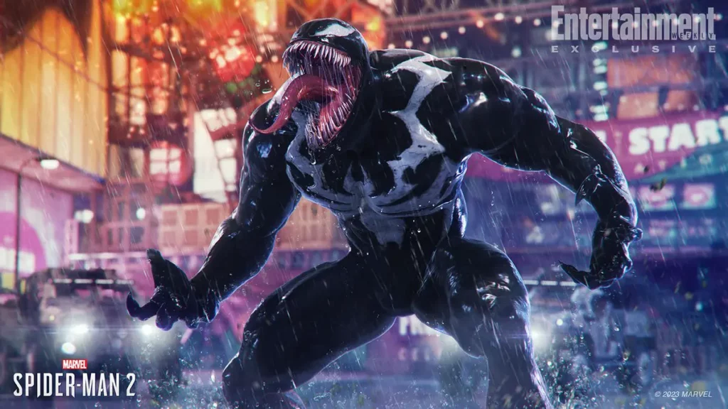 Venom w mieście w grze Marvel's Spider-Man 2