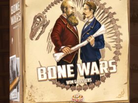 Bone Wars spróbuje swoich szans w kampanii crowdfundingowej. Nie podano daty. Zdjęcie pudełka