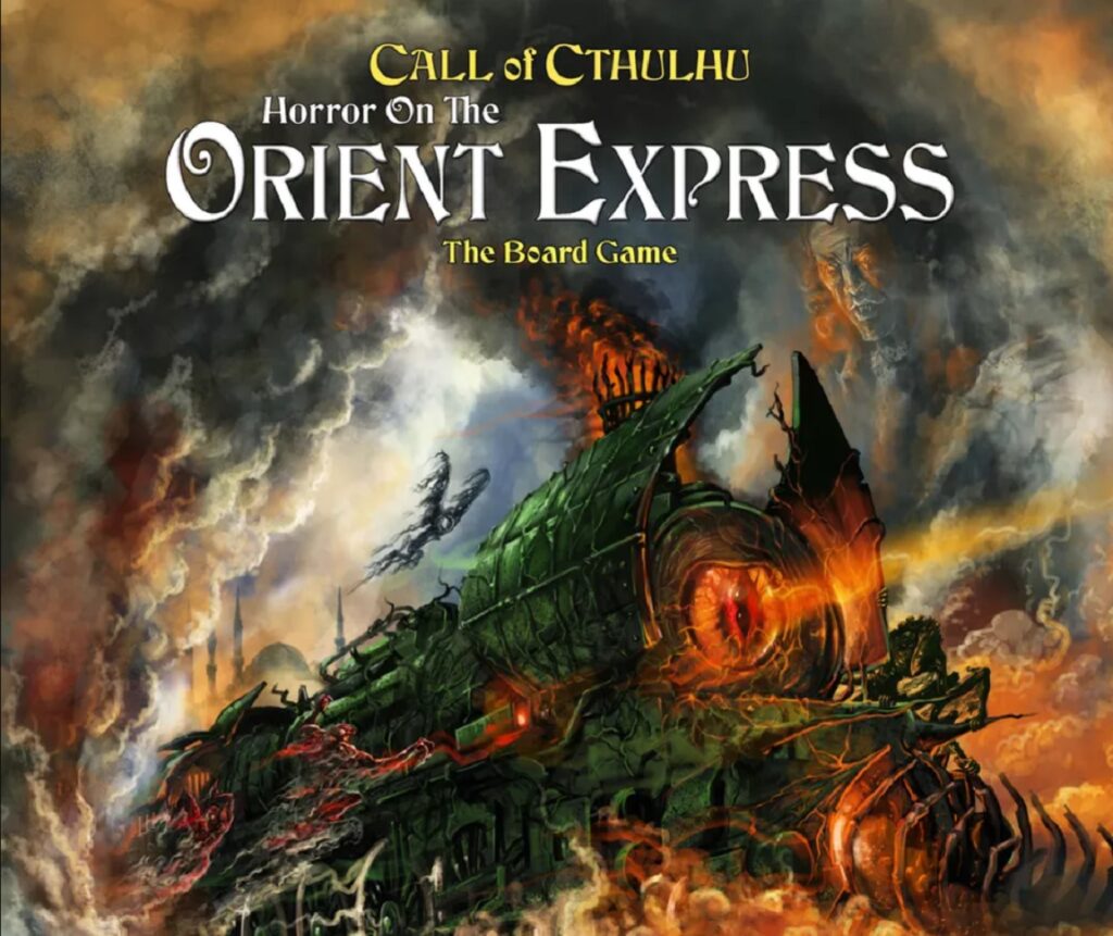 Horror w Orient Express Gra Planszowa Adam Kwapiński