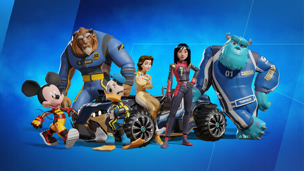 Postacie z Disney Speedstorm