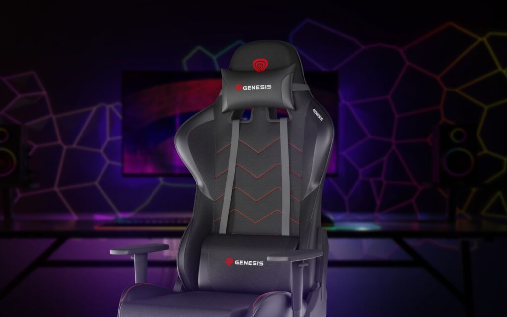 Fotel Genesis Nitro 550 G2 od przodu