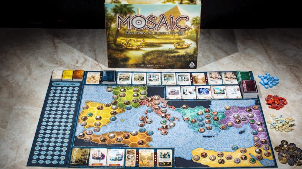 Mosaic, Gra planszowa, dziś premiera