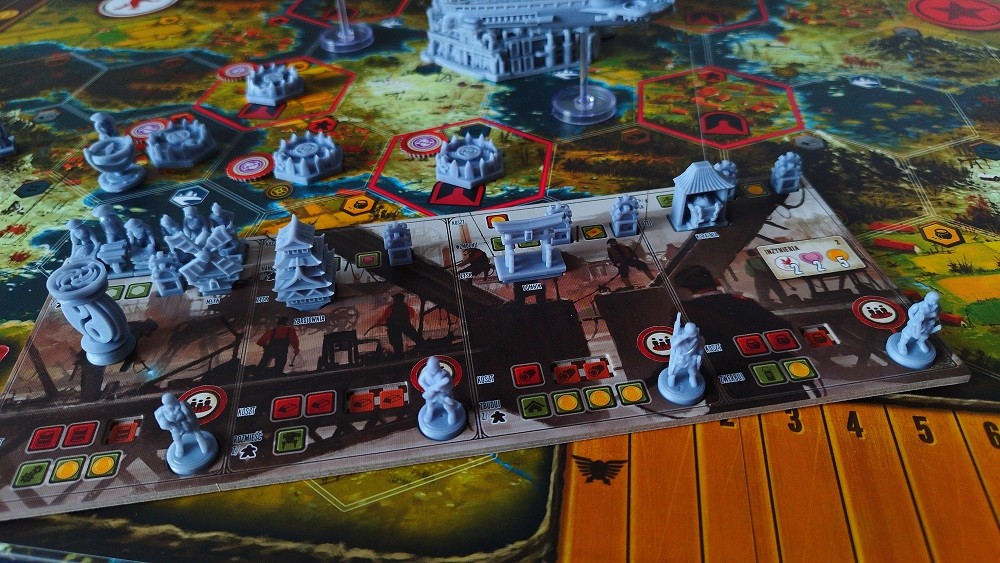 Recenzja Scythe - druki 3d od Printed Bones, planszetka gracza