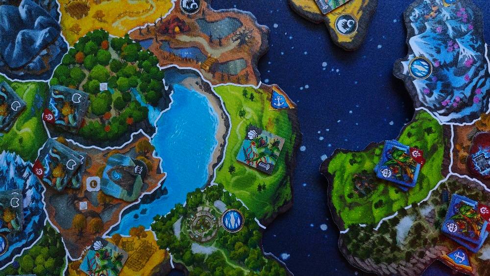 Recenzja Small World of Warcraft, zdjęcie planszy, area control, walka o obszary