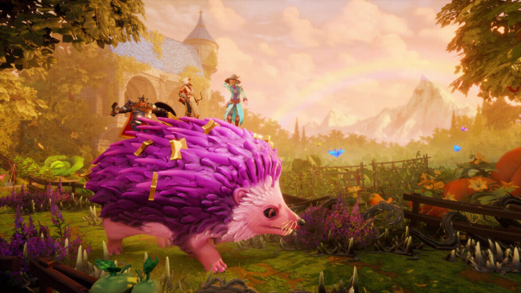 Bohaterowie Trine 5 na wielkim jeżu
