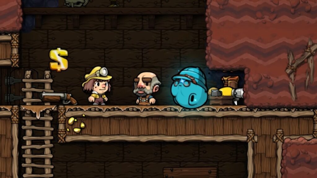 Postaci z gry Spelunky 2