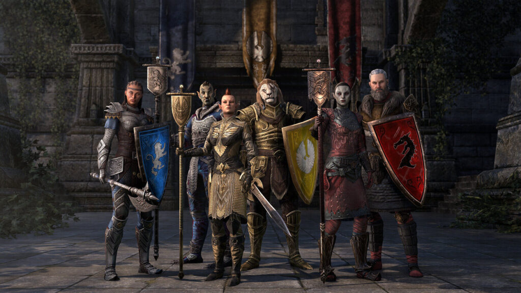 Drużyna z The Elder Scrolls Online