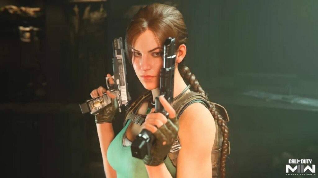 Operatorka Lara Croft w Call of Duty: Modern Warfare 2 i Warzone