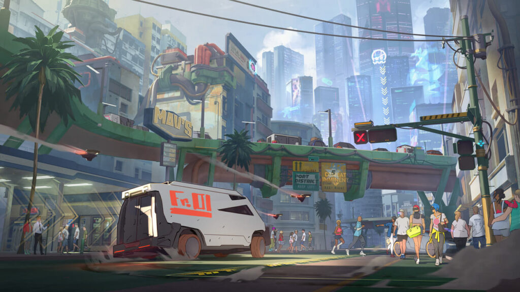 Concept art do gry Mountaintop Studios