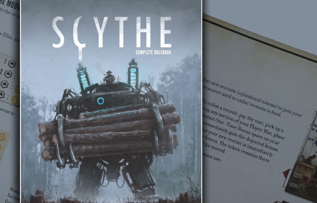 Wielka Księga Zasad do Scythe, produkcja na finiszu