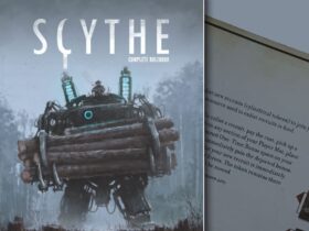 Wielka Księga Zasad do Scythe, produkcja na finiszu