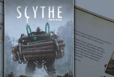 Wielka Księga Zasad do Scythe, produkcja na finiszu