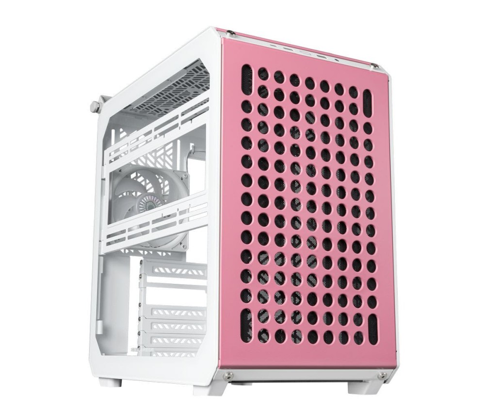 Obudowa Cooler Master Qube 500 Flatpack (różowa)