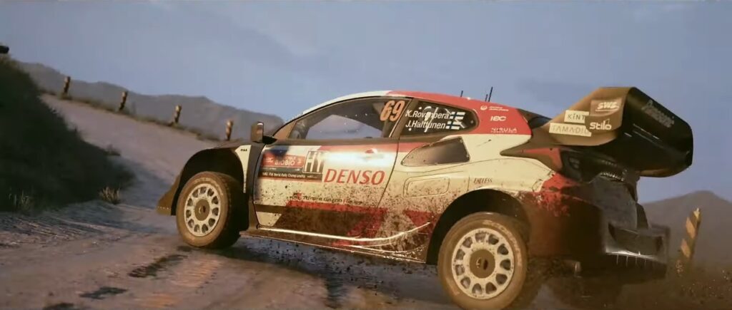 Samochód z EA Sports WRC