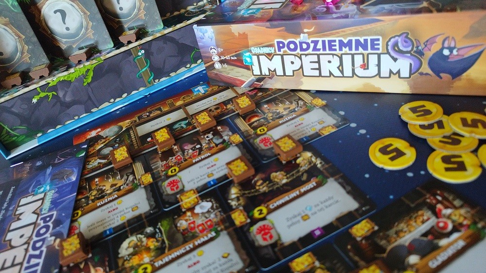 podziemne imperium, karty, znaczniki