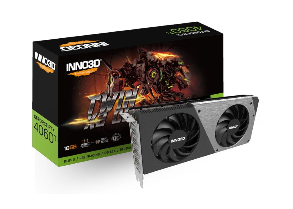 Karta graficzna Inno3D RTX 4060 Ti Twin X2 OC