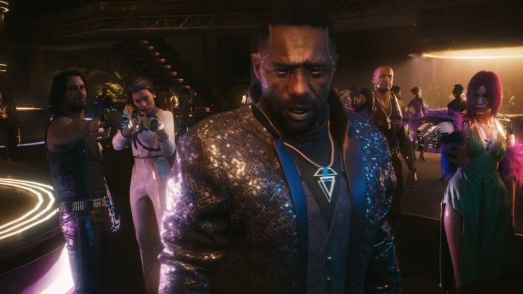 Idris Elba w Cyberpunk 2077: Phantom Liberty