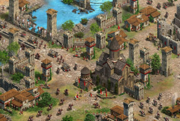 Miasto w DLC The Mountain Royals do Age of Empire 2