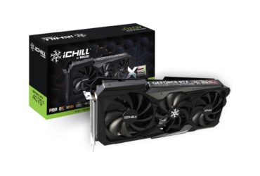 Karta graficzna Inno3D RTX 4070 Ti iChill X3 w zestawie z pudełkiem