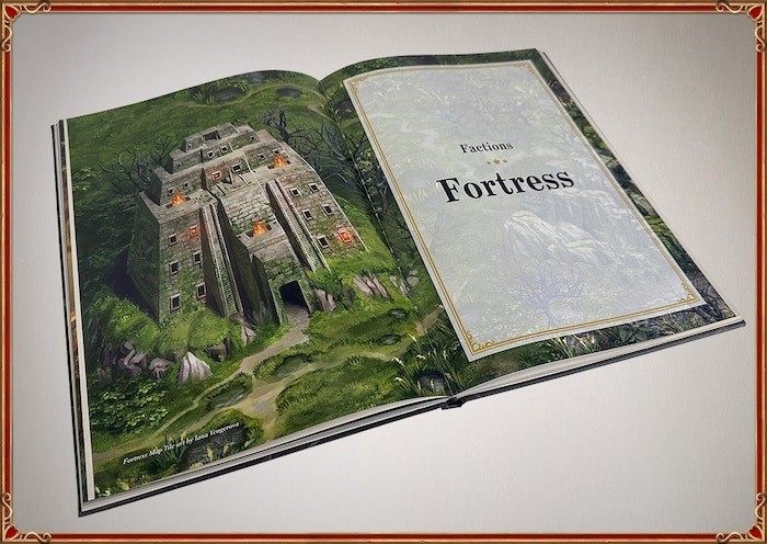Heroes of Might and Magic 3 Artbook Cytadela - Fortress