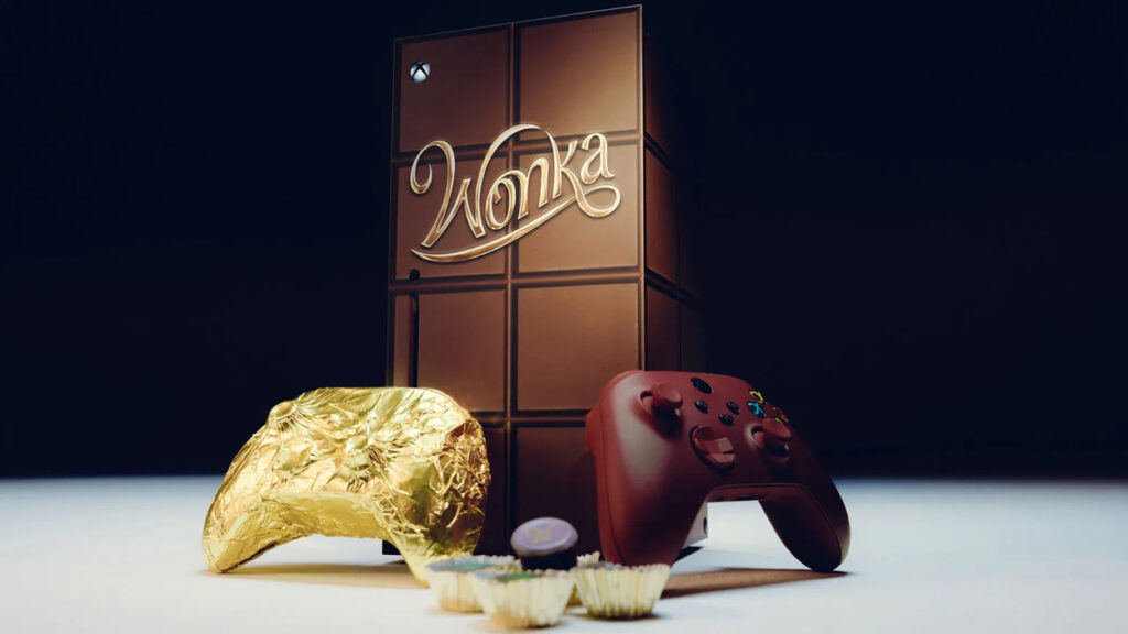 Zestaw Xbox inspirowany filmem Wonka