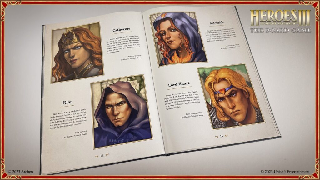HoMM III The Board Game artbook