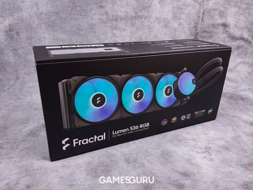 Fractal Lumen S36 RGB v2 pudełko