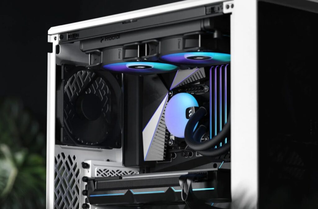 Chłodzenie Fractal Design Lumen S36 RGB V2 w obudowie