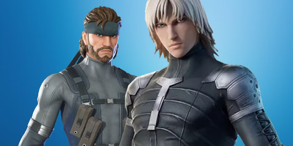 Snake i Raiden z Metal Gear Solid w Fortnite