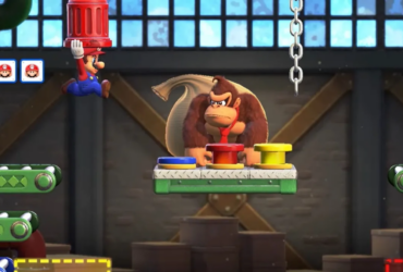 Mario atakuje Konga w Mario vs. Donkey Kong Remake