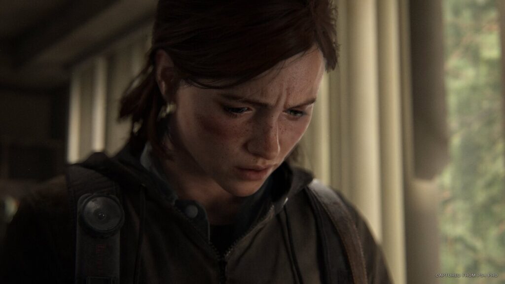 Zmartwiona Ellie