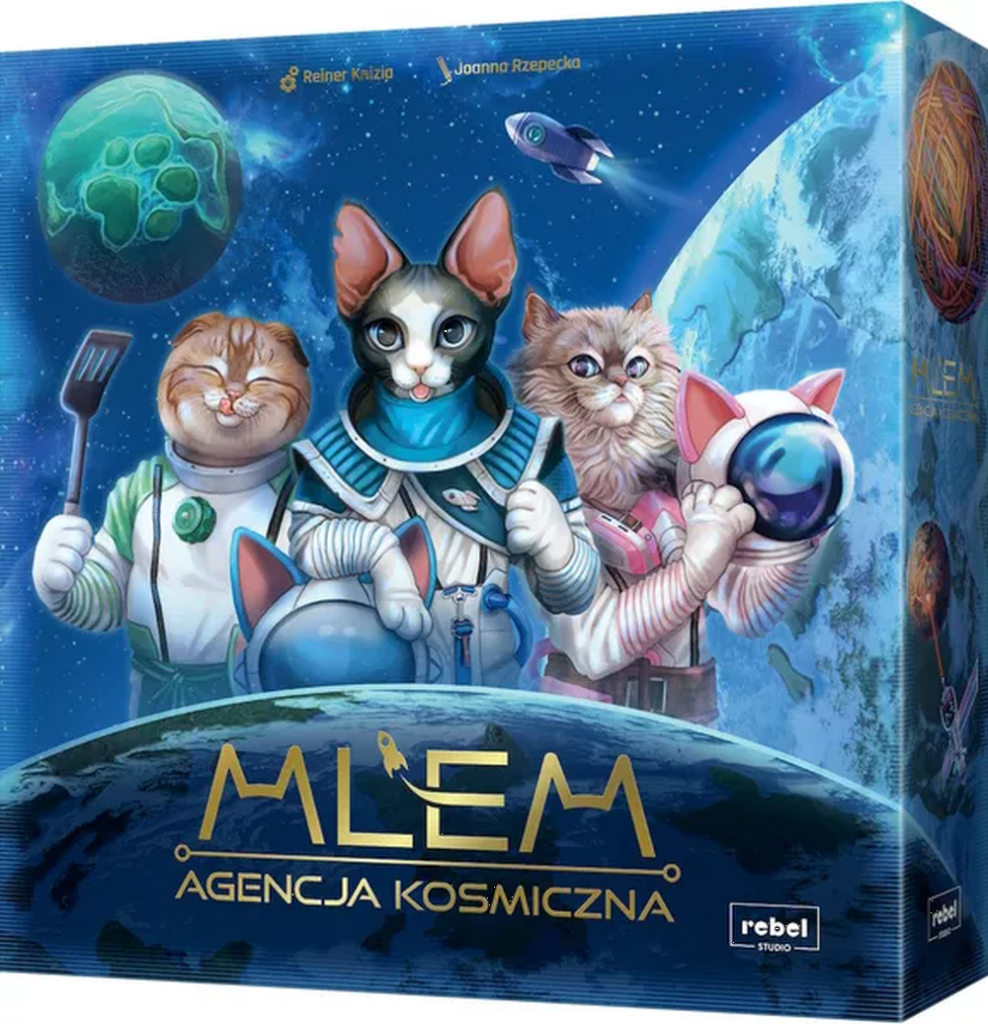 MLEM: Agencja kosmiczna - bok pudełka