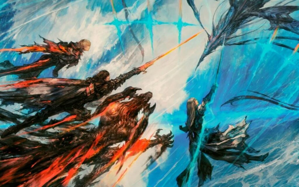 Grafika reklamowa DLC The Rising Tide do Final Fantasy 16