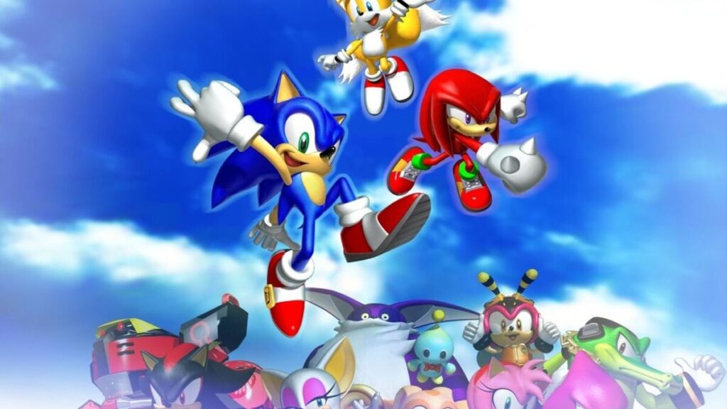 grafika z Sonic Heroes