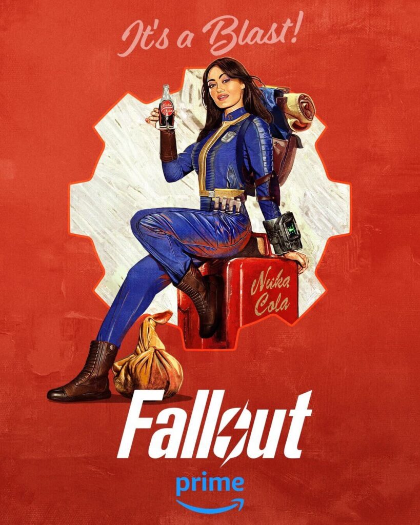 Plakat z serialu Fallout