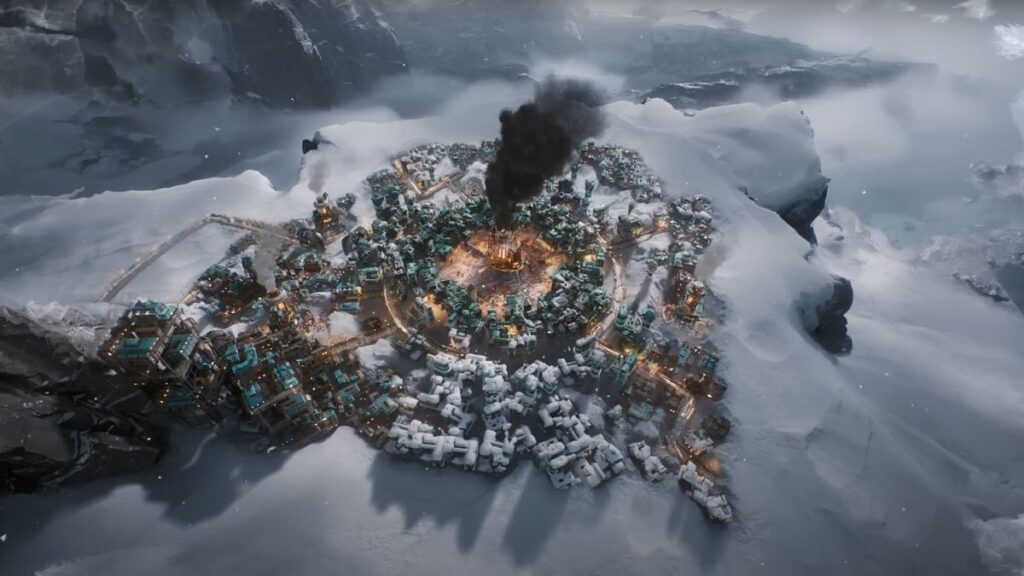 Niewielkie miasto we Frostpunk 2