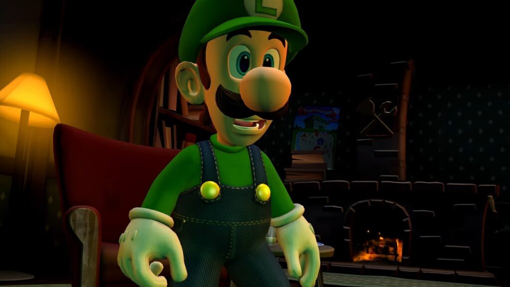 Luigi w Luigi's Mansion 2 HD