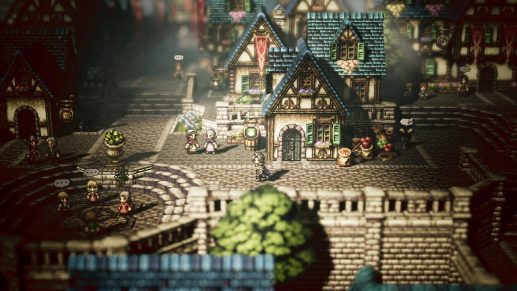Lokacja z Octopath Traveler