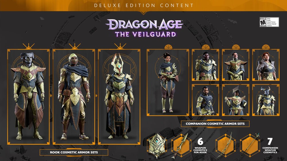 Zawartość Edycji Deluxe Dragon Age: The Veilguard