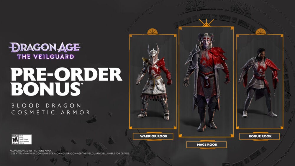 Pre-order bonus dla Dragon Age: The Veilguard