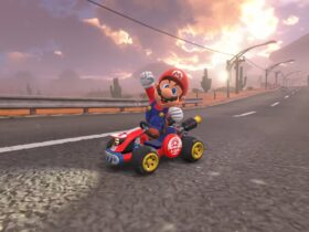 Mario w Mario Kart World