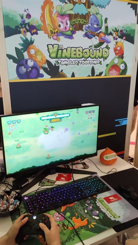 Stoisko Vinebound: Tangled Together na Digital Dragons 2025