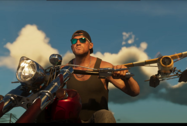 Jason z GTA 6 jadący na motocyklu